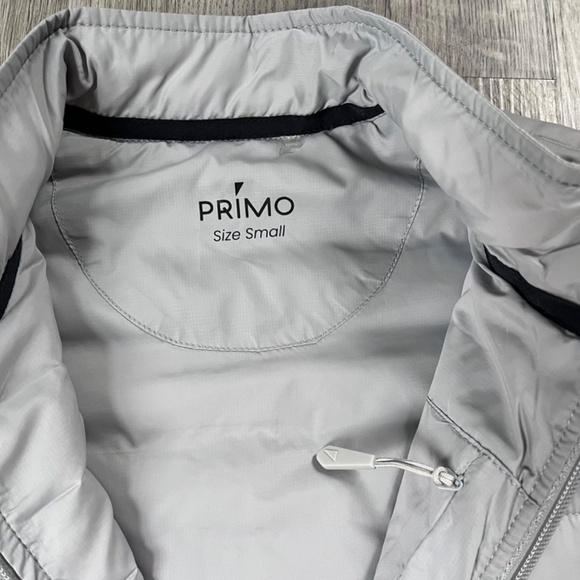 Primo Small Hybrid Quilted Puffer Lightweight Full Zip Jacket Outdoor Grey Golf - Picture 4 of 10